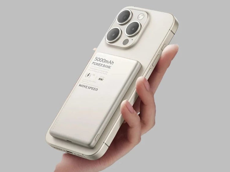 Magnetic Ultra Thin & Light Power Bank Fast Charger 1000mAh - My Own Cosmos