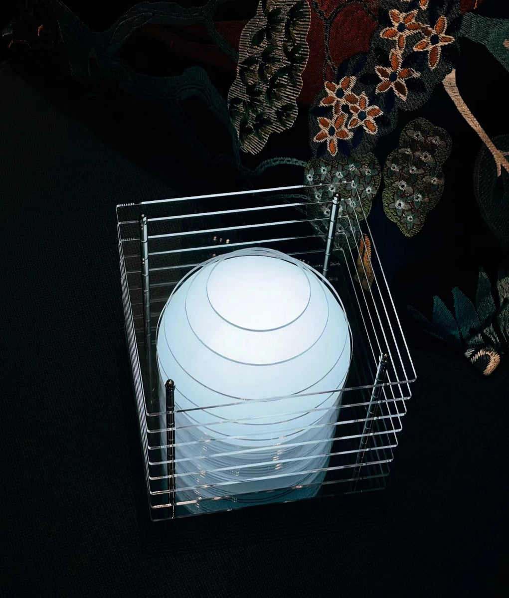 Modern Geometric Cage Mood Lamp - My Own Cosmos