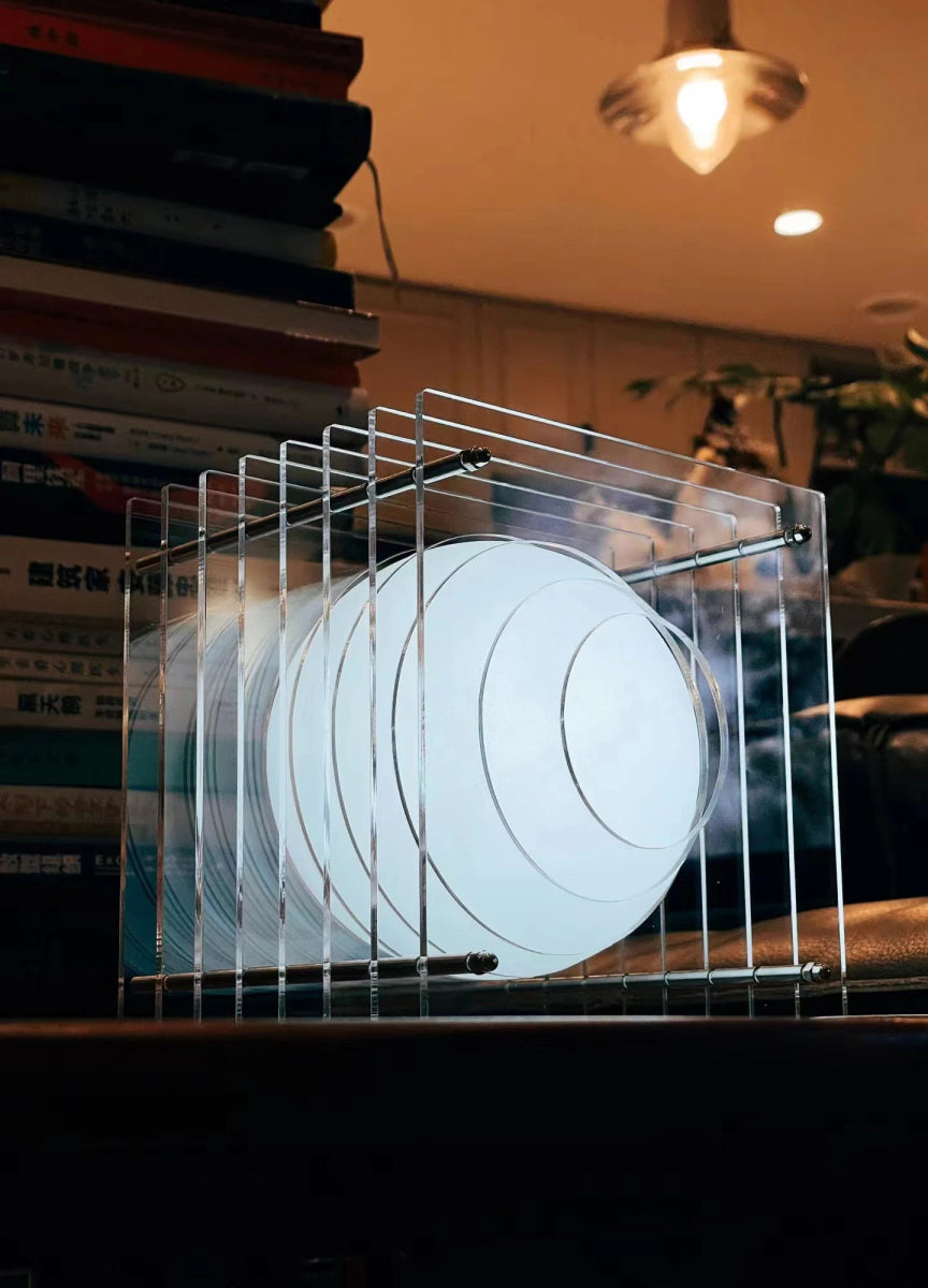 Modern Geometric Cage Mood Lamp - My Own Cosmos