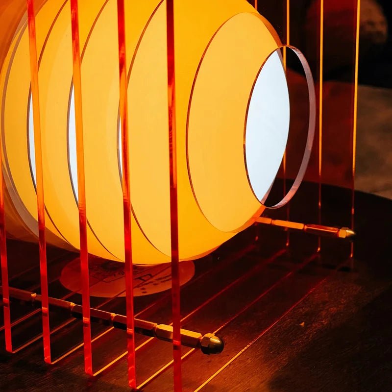 Modern Geometric Cage Mood Lamp - My Own Cosmos