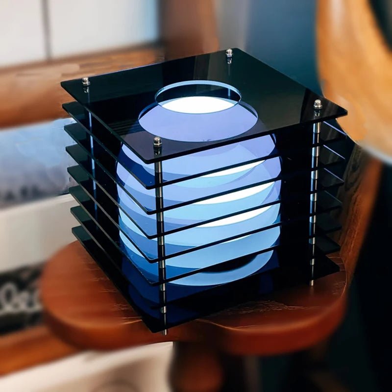 Modern Geometric Cage Mood Lamp - My Own Cosmos