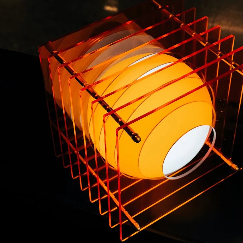 Modern Geometric Cage Mood Lamp - My Own Cosmos