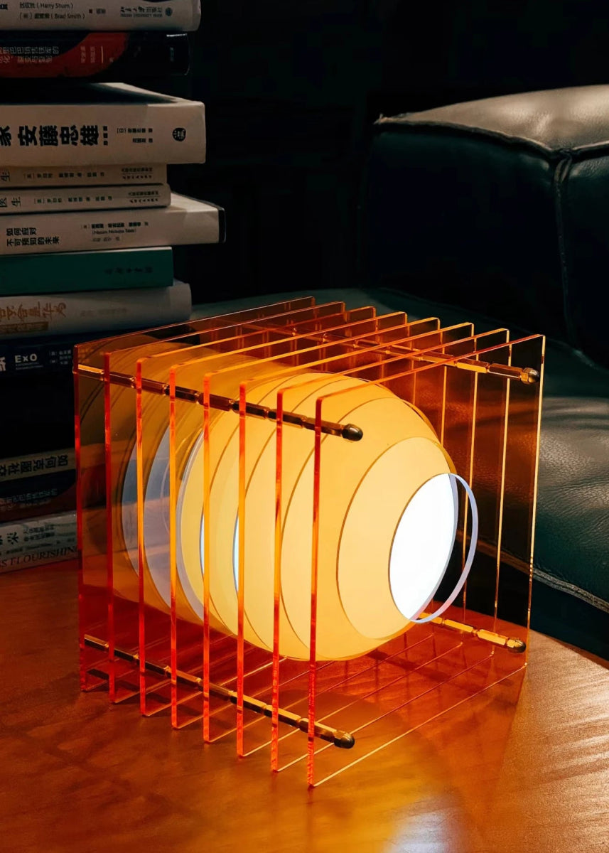 Modern Geometric Cage Mood Lamp - My Own Cosmos
