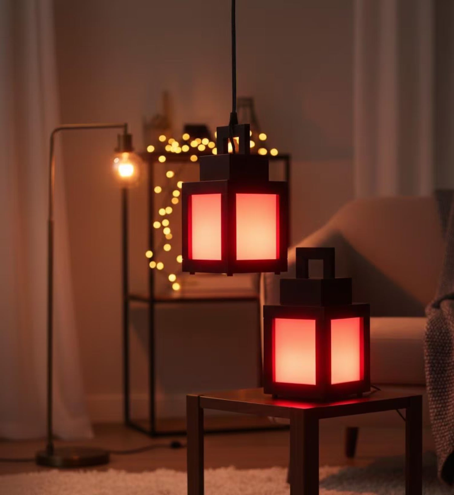 Pixel LED Lantern Night Light – Rechargeable RGB Lamp - My Own Cosmos