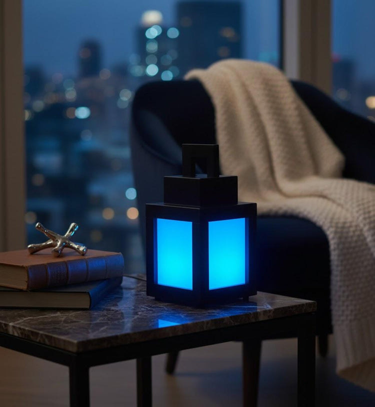 Pixel LED Lantern Night Light – Rechargeable RGB Lamp - My Own Cosmos