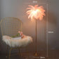 Ostrich Feather LED Floor Lamp - My Own Cosmos