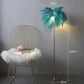 Ostrich Feather LED Floor Lamp - My Own Cosmos