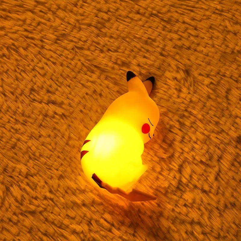 Pikachu Soft Silicone Plush kawaii Lamp - My Own Cosmos