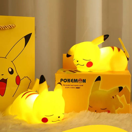 Pikachu Soft Silicone Plush kawaii Lamp - My Own Cosmos