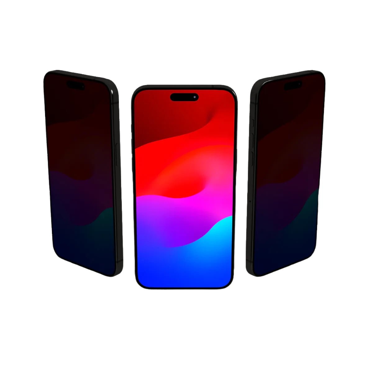 Privacy Screen Glass Protector for iPhone - My Own Cosmos
