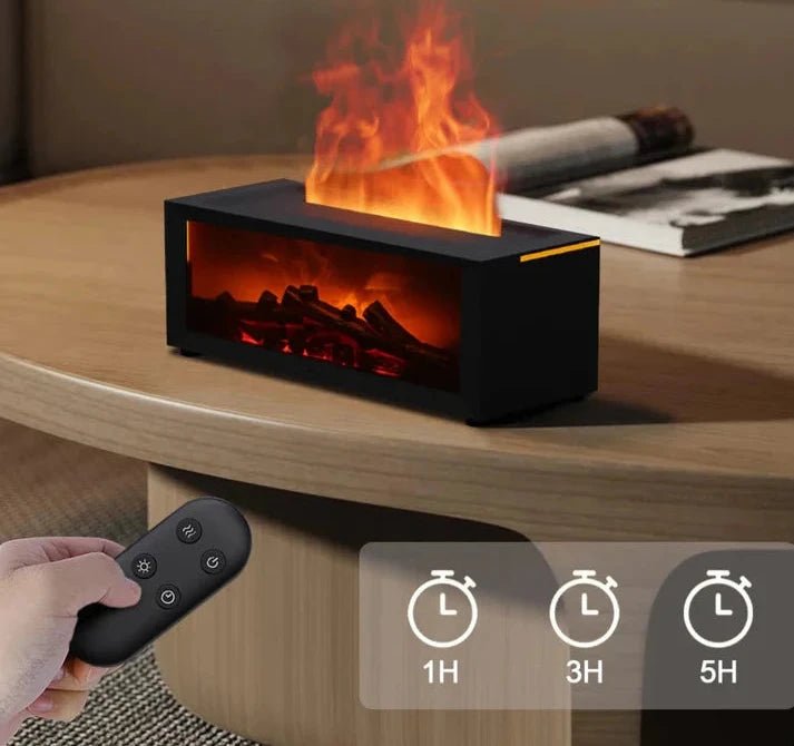 Realistic Flame Aroma Diffuser Humidifier - My Own Cosmos