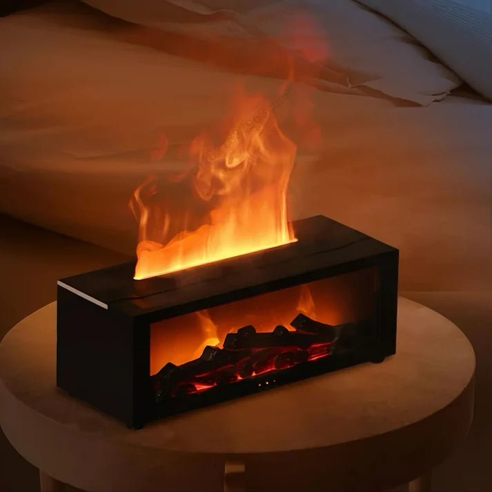 Realistic Flame Aroma Diffuser Humidifier - My Own Cosmos