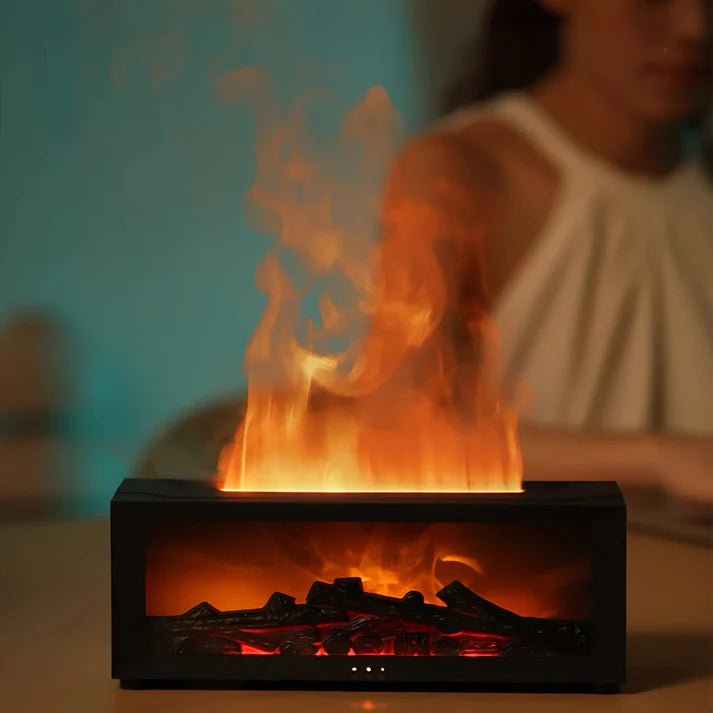 Realistic Flame Aroma Diffuser Humidifier - My Own Cosmos