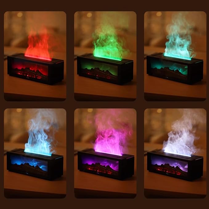 Realistic Flame Aroma Diffuser Humidifier - My Own Cosmos