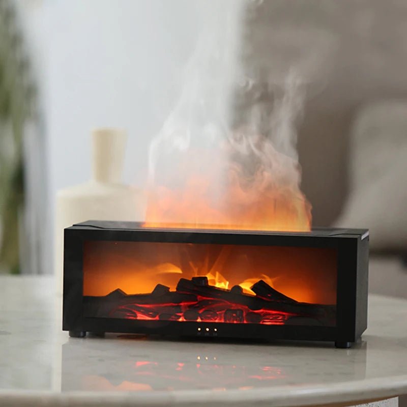 Realistic Flame Aroma Diffuser Humidifier - My Own Cosmos