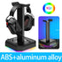 RGB Backlit Aluminum Headphone Stand - My Own Cosmos