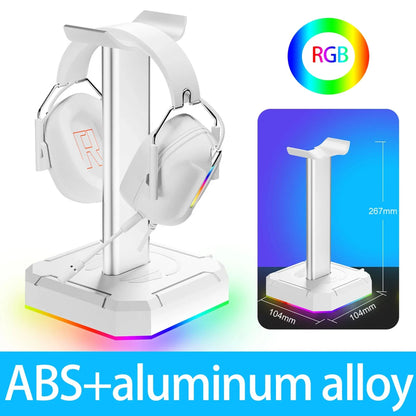 RGB Backlit Aluminum Headphone Stand - My Own Cosmos