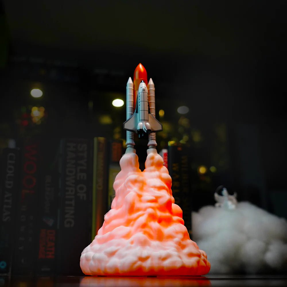 Space Rocket Launch 3D Illusion LED Lamp - My Own Cosmos