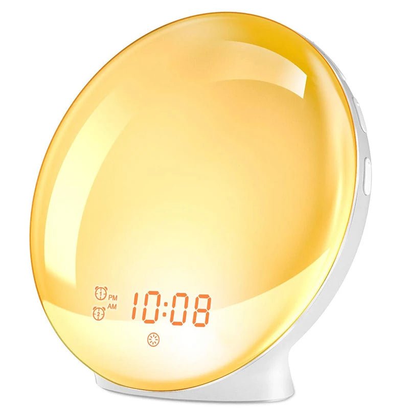 Sunrise & Sunset Alarm Clock with Nature Sounds & FM Radio - My Own Cosmos
