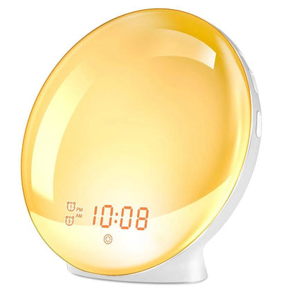 Sunrise & Sunset Alarm Clock with Nature Sounds & FM Radio - My Own Cosmos