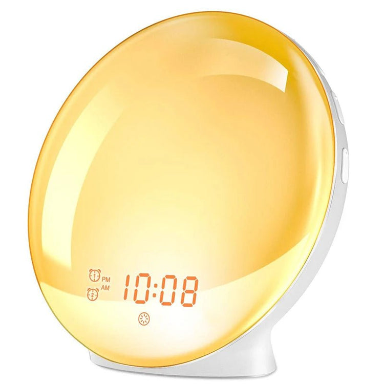 Sunrise & Sunset Alarm Clock with Nature Sounds & FM Radio - My Own Cosmos