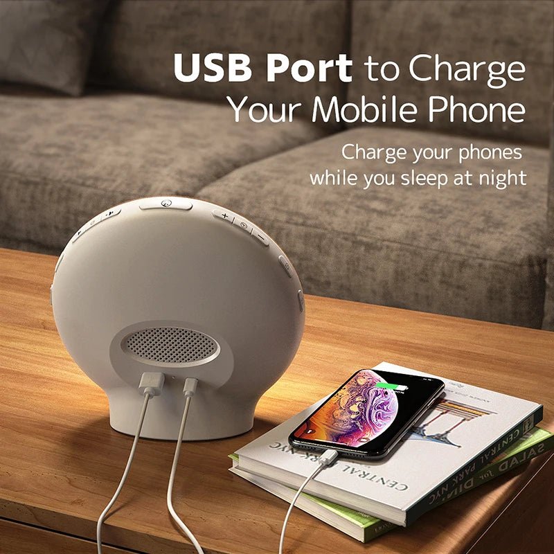 Sunrise & Sunset Alarm Clock with Nature Sounds & FM Radio - My Own Cosmos