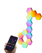 Wall LED Panel Audio Sync Hexagonal DYI Shape - My Own Cosmos